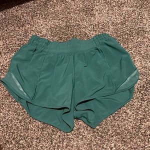 Teal Hotty Hot lululemon shorts